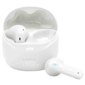 Fone de Ouvido JBL Tune Flex 2 Perfect Fit TWS Bluetooth - Branco Case: USB-C