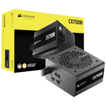 Fonte Corsair CX750M 750W ATX Semi Modular Cybenetics Bronze CP-9020311-BR