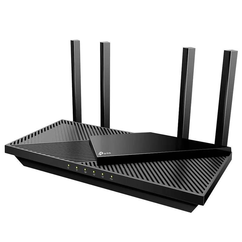 Roteador Tp-Link Archer AX55 AX300 Dual Band Gigabit 2.4GHz 5GHz Wi-Fi 6 4 Antenas - Preto - Imagem 2