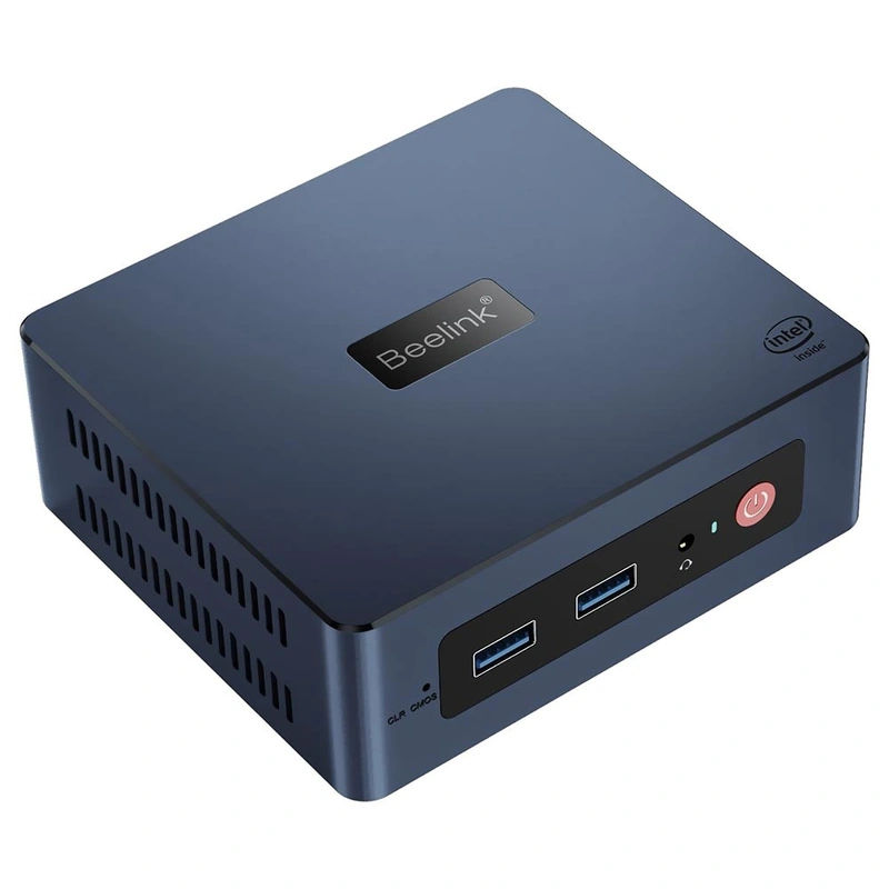Mini PC Beelink Mini S Intel Celeron N5095 de 2.0GHz 8GB de RAM 128GB SSD - Azul - Imagem 2