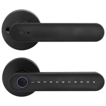 Fechadura Digital Satellite SL-69 Smart Door Lock - Preto