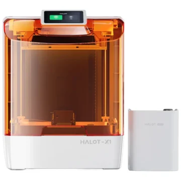 Impressora 3D Creality Halot-X1 Combo Bivolt - Branco Laranja Máx. 170 mm/h