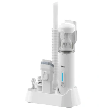 Aspirador 4LIFE FL102PW Sopravac Vacuum Portátil - Branco Bateria recarregável (18650