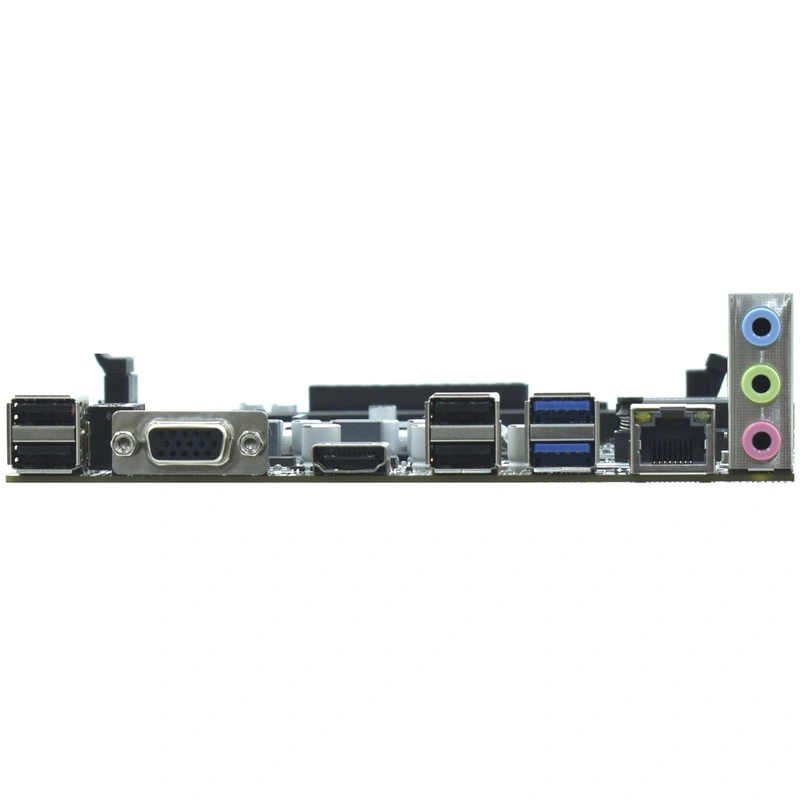 Placa Mãe Macrovip MV-B75V2 Socket LGA 1155 VGA DDR3 Intel B75 Micro ATX - Imagem 2