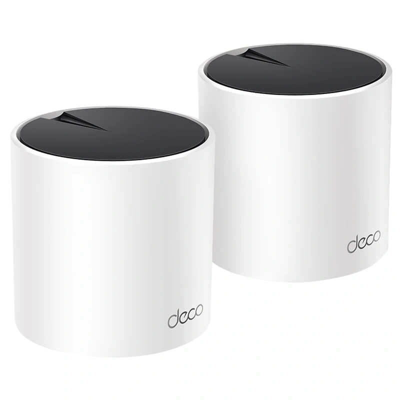 Roteador Tp-Link Deco X55 Whole Home Mesh AX3000 Dual Band 2.4GHz 5GHz Wi-Fi 6 (Kit 2)