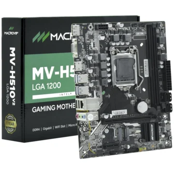 Placa Mãe Macrovip MV-H510V2 Socket LGA 1200 VGA DDR4 Intel B360 Micro ATX