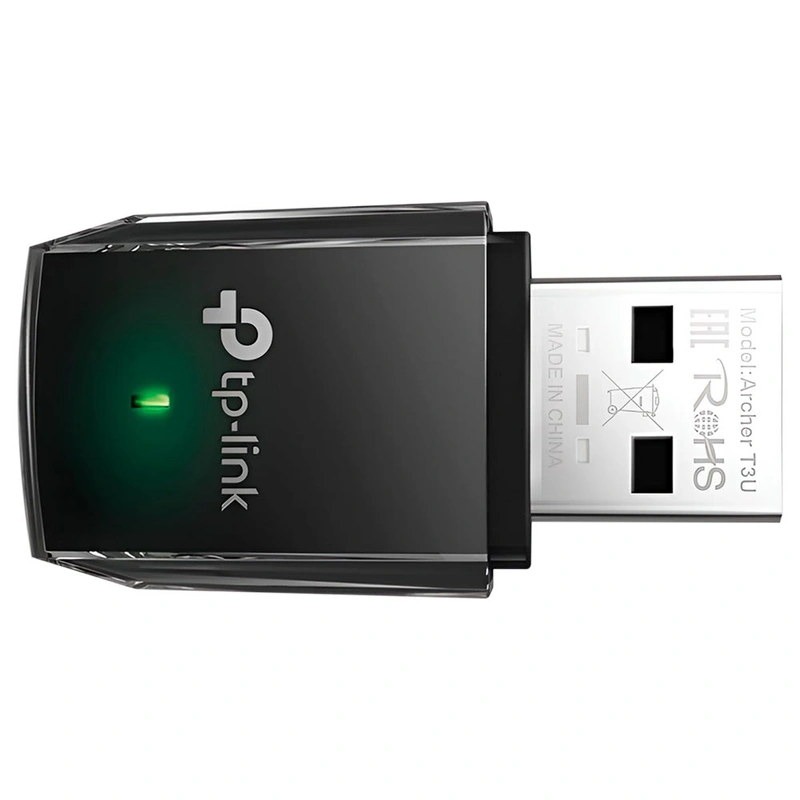 Adaptador Wifi Tp-Link Archer T3U Mini Mu-Mimo USB Dual Band 2.4GHz 5GHz - 1300Mbps - Imagem 2
