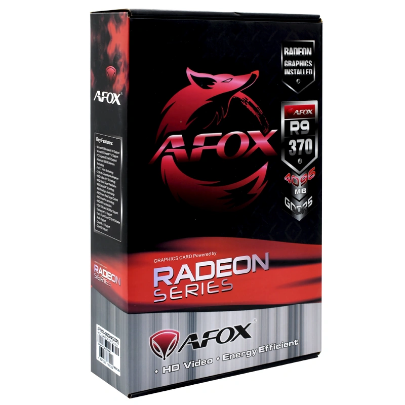 Placa de Vídeo AFOX 4GB Radeon R9 370 GDDR5 - AFR9370-4096D5H4 860MHz 256 bits - Imagem 3