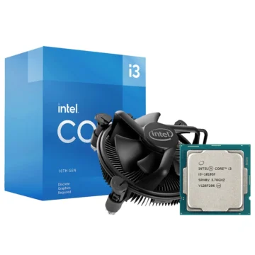 Processador Intel Core i3 10105F Socket LGA 1200 3.7GHz 6MB Até 4.40GHz