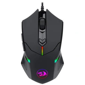 Mouse Gamer Redragon M601 Centrophorus2 USB RGB - Preto Com fio