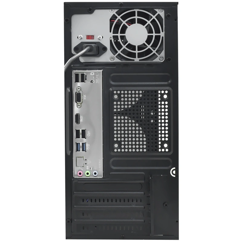 PC Montado Intel Core i3 2130 de 3.4GHz 8GB de RAM 128GB SSD + Kit Gamer Monitor - Preto - Imagem 3