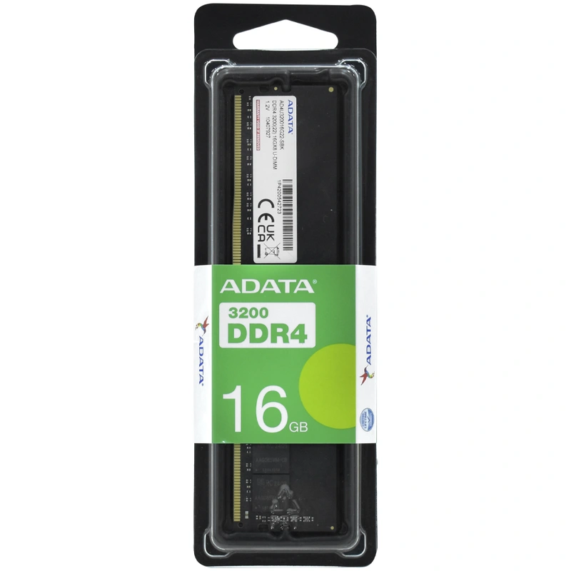 Memória RAM ADATA DDR4 16GB 3200MHz - AD4U320016G22-SBK DIMM - Imagem 3