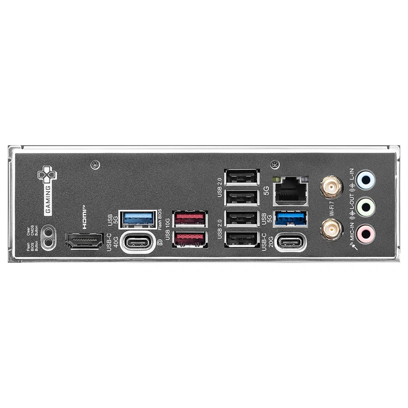 Placa Mãe MSI X870 Gaming Plus Wi-Fi Socket AM5 DDR5 AMD X870 ATX Wi-Fi 7 - Imagem 2