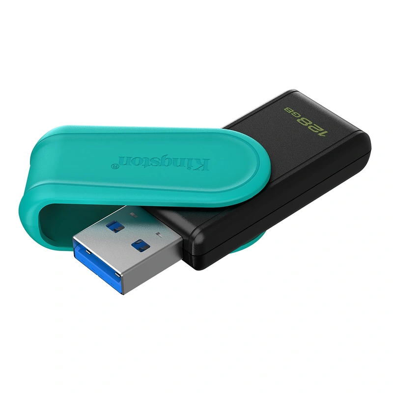 Pendrive Kingston Exodia S 128GB USB 3.2 - Preto Verde (DTXS128GB) - Imagem 2