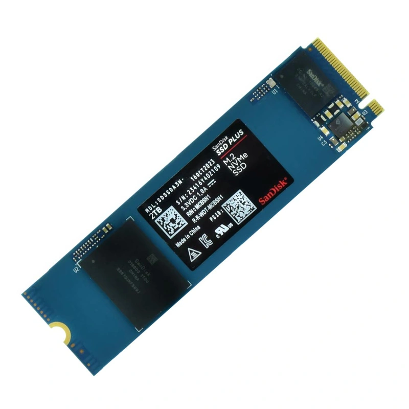 SSD SanDisk M.2 2TB Plus NVMe - SDSSDA3N-2T00-G26 PCIe Gen 3 - Imagem 2
