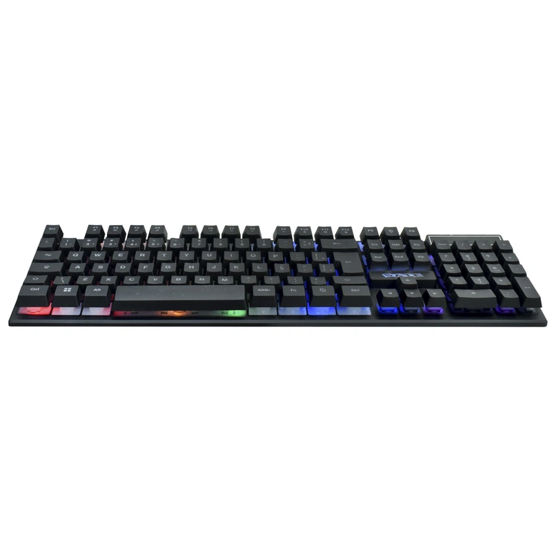 Teclado Gamer Mecânico Satellite AK-892 USB RGB Espanhol - Preto Com fio - Imagem 3