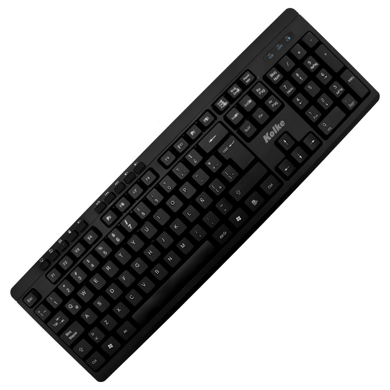 Teclado + Mouse Kolke KEK-195 Wireless Espanhol - Preto - Imagem 2