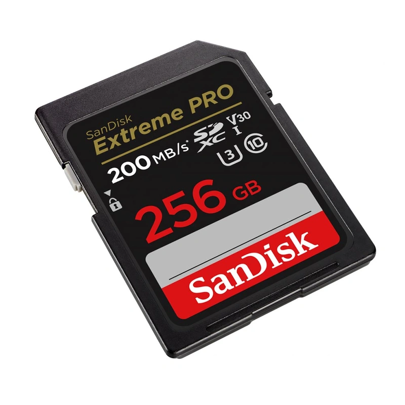 Cartão de Memória SD SanDisk Extreme Pro V30 U3 256GB 4K - Imagem 2