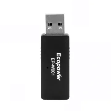 Adaptador Wifi Ecopower EP-W001 USB Dual Band 2.4GHz - 1300Mbps MA12N