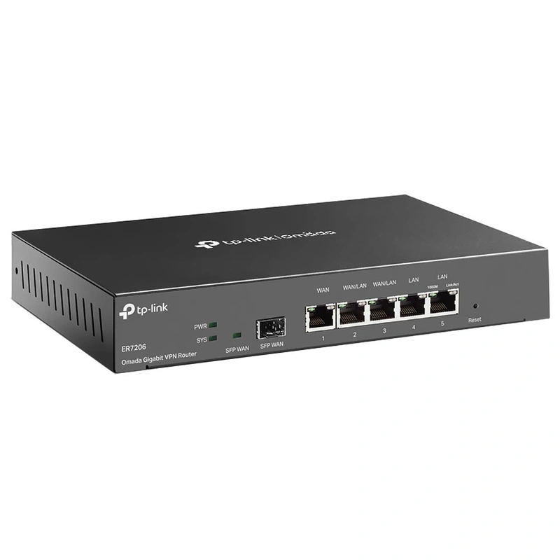 Roteador Tp-Link Omada ER7206 VPN Gigabit Multi-WAN - Preto TL-ER7206 - Imagem 2