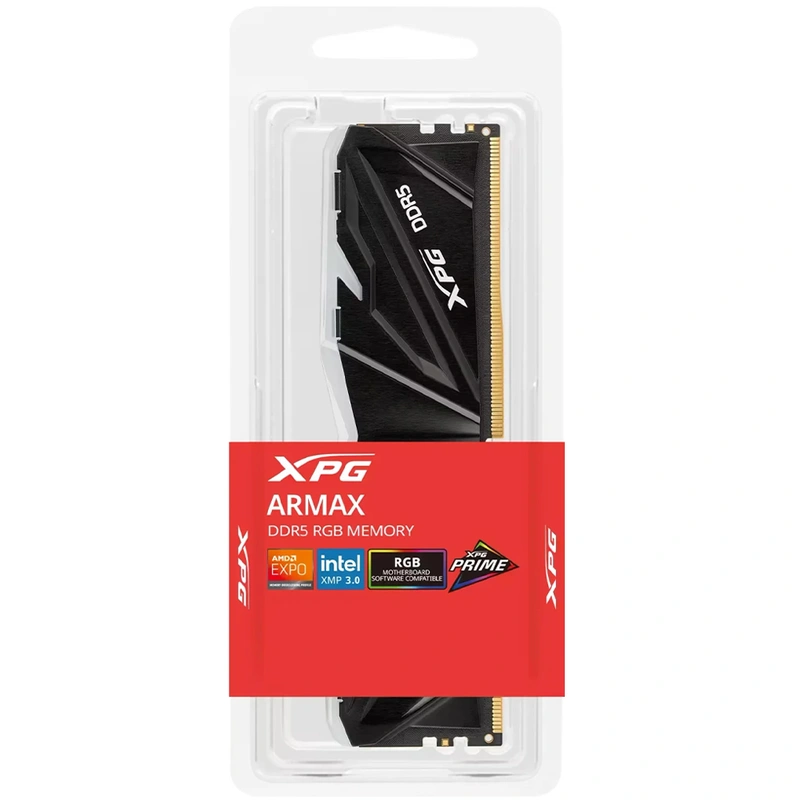 Memória RAM ADATA XPG Armax DDR5 5600MHz 16GB 5600MHz RGB - Preto (AX5U5600C4616G-SAMRBK) - Imagem 3