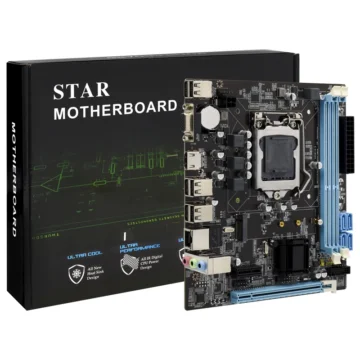 Placa Mãe STAR H61 Socket LGA 1155 VGA DDR3 Micro ATX TG-H61G578