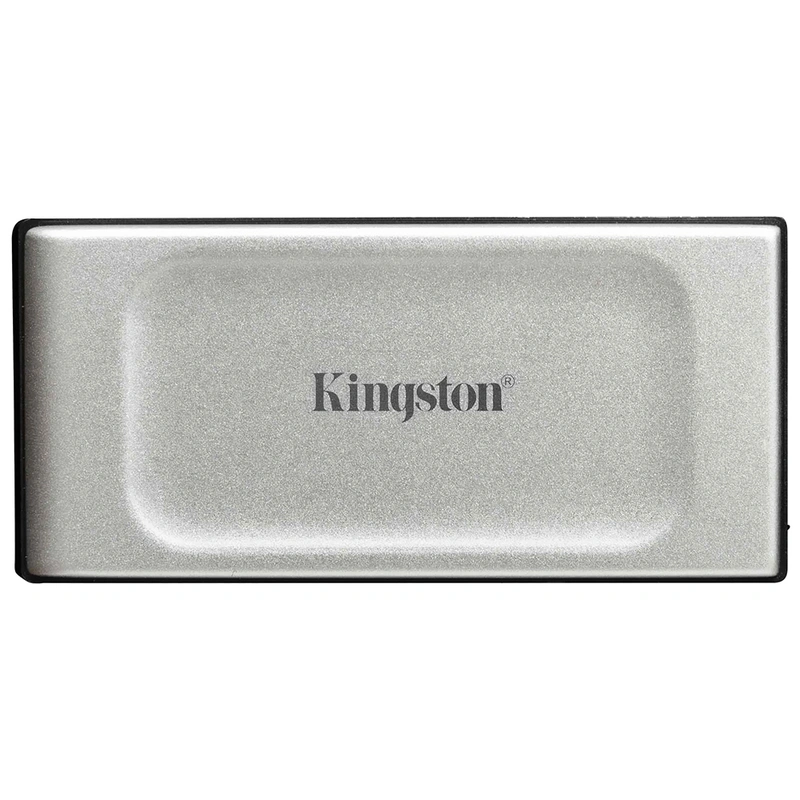 SSD Externo Kingston 2TB Portátil XS2000 - Prata Preto (SXS20002000G) USB-C