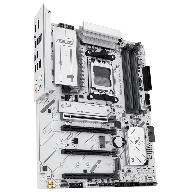 Placa Mãe ASUS B850 Max Gaming Wi-Fi W Socket AM5 DDR5 AMD B850 ATX - Imagem 3