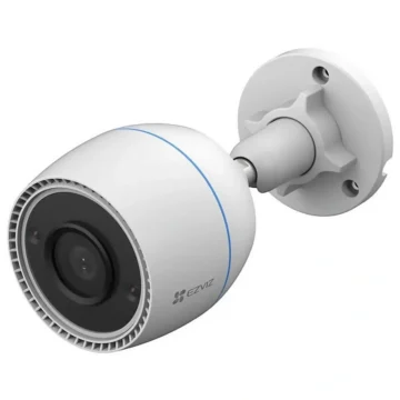 Câmera de Segurança IP Ezviz CS-C3TN Color Smart Wifi 122° 1080P - Branco