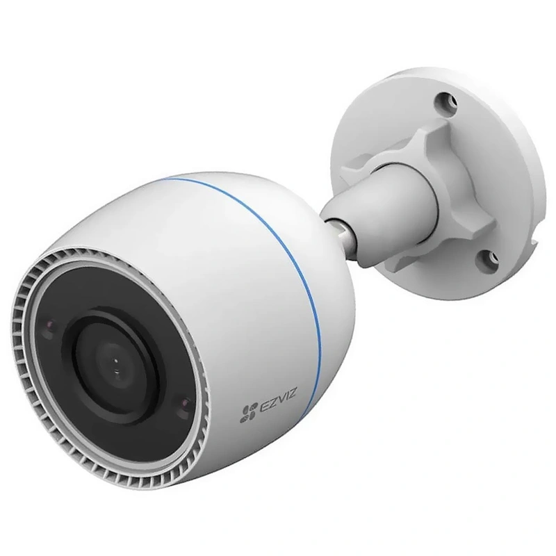 Câmera de Segurança IP Ezviz CS-C3TN Color Smart Wifi 122° 1080P - Branco