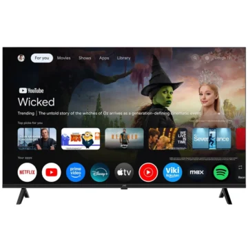 TV Smart JVC LT-43KM358 43 Wi-Fi 5 ISDB-T (sintonizador digital) Preto