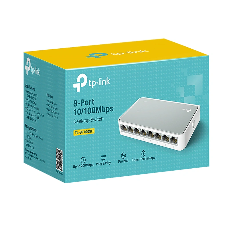 Hub Switch Tp-link TL-SF1008D 8 Portas - 10100Mbps - Imagem 3
