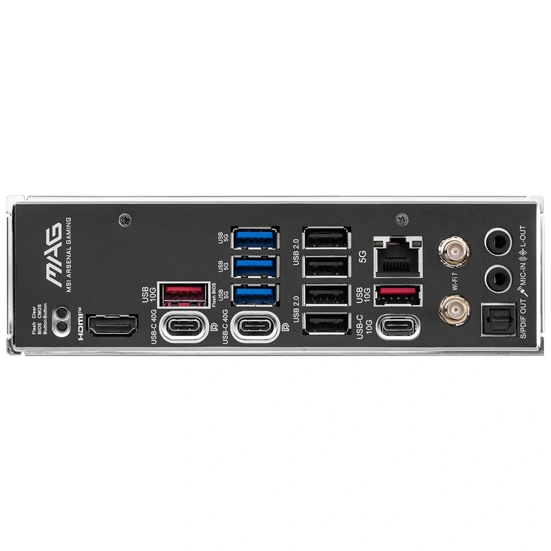 Placa Mãe MSI Mag X870 Tomahawk Wi-Fi Socket AM5 DDR5 AMD X870 ATX Wi-Fi 7 - Imagem 2