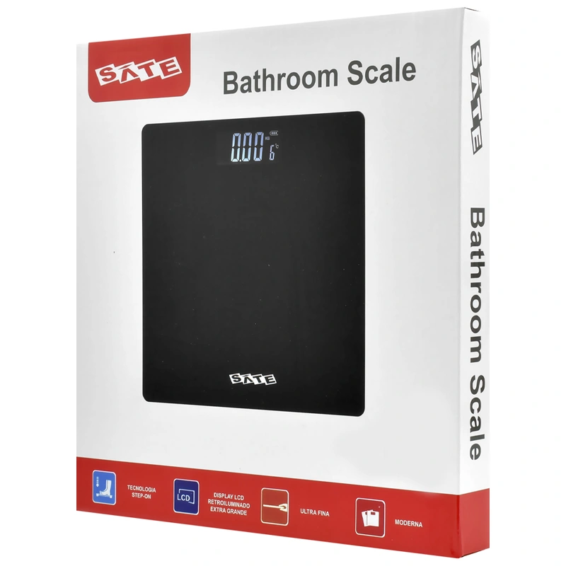 Balança Digital Satellite A-WS8832 Branco - 180KG - Imagem 3