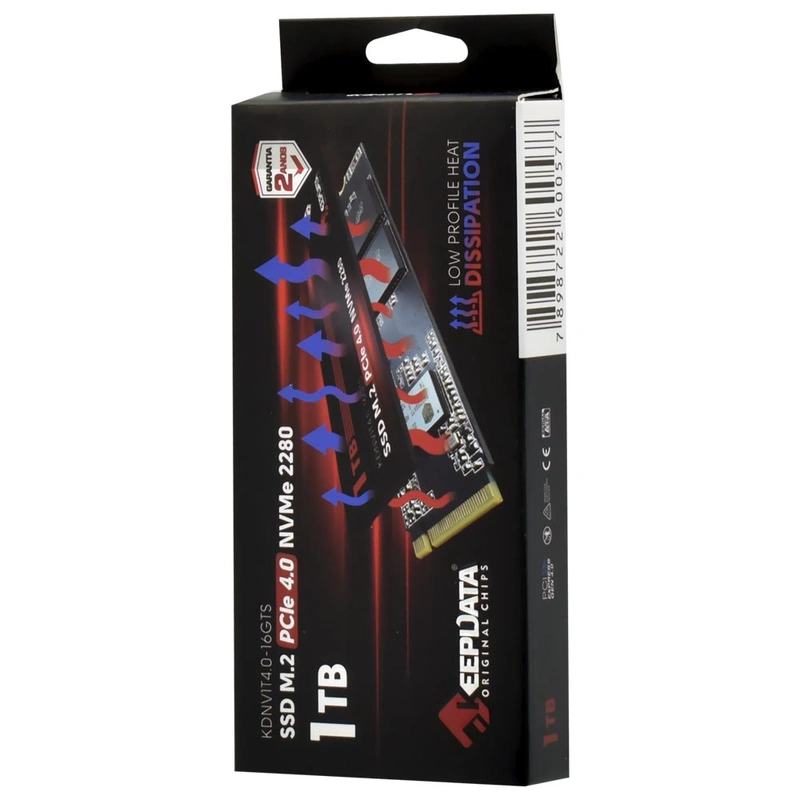 SSD Keepdata M.2 1TB NVMe - KDNV1T4.0-16GTS PCIe 4.0 - Imagem 3