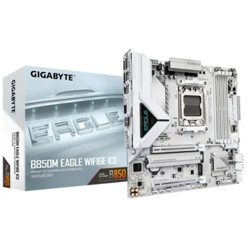 Placa Mãe Gigabyte B850M Eagle Wi-Fi 6E Ice Socket AM5 DDR5 AMD B850 Micro ATX