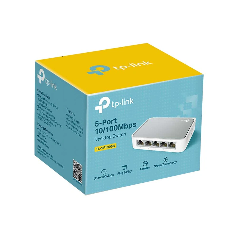 Hub Switch Tp-link TL-SF1005D 5 Portas - 10100Mbps - Imagem 3