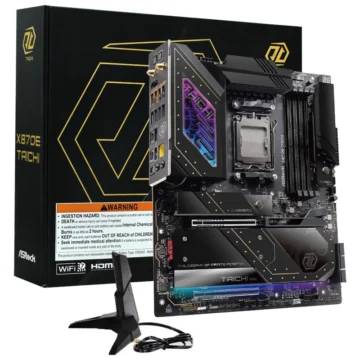 Placa Mãe ASRock X870E Taichi Socket AM5 DDR5 AMD X870E 4 Slots DIMMs Dual Channel DDR5