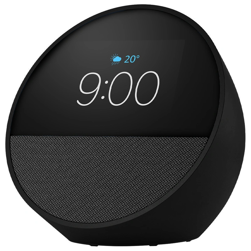Caixa de Som Amazon Echo Spot Alexa Bluetooth - Preto Echo Spot (2024) - Imagem 2