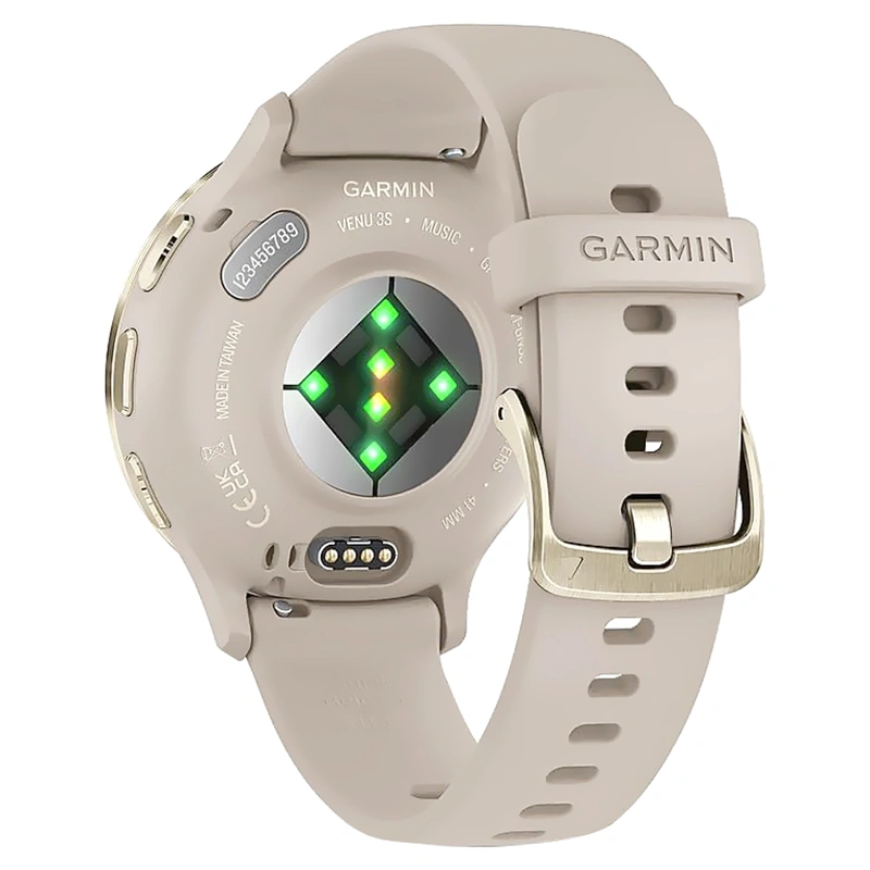 Relógio Garmin Venu 3S - French Cinza (010-02785-02) 5 ATM Wi-Fi Android - Imagem 3