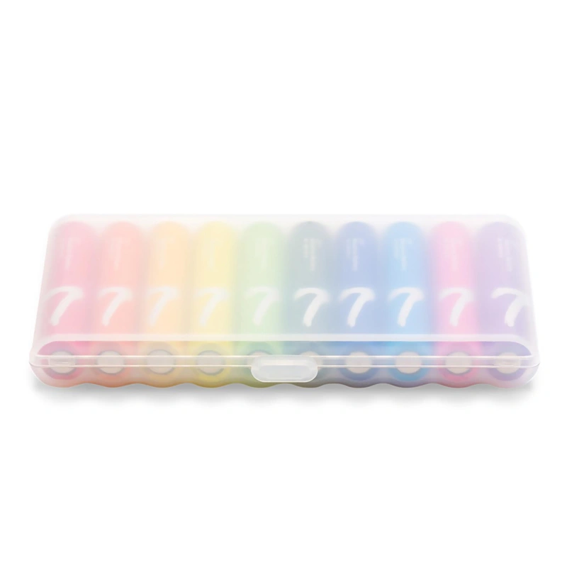 Pilhas Xiaomi Alkaline AAA LR03 com 10 Pilhas - BHR5394GL Alkaline Rainbow LR03 (AAA) - Imagem 2