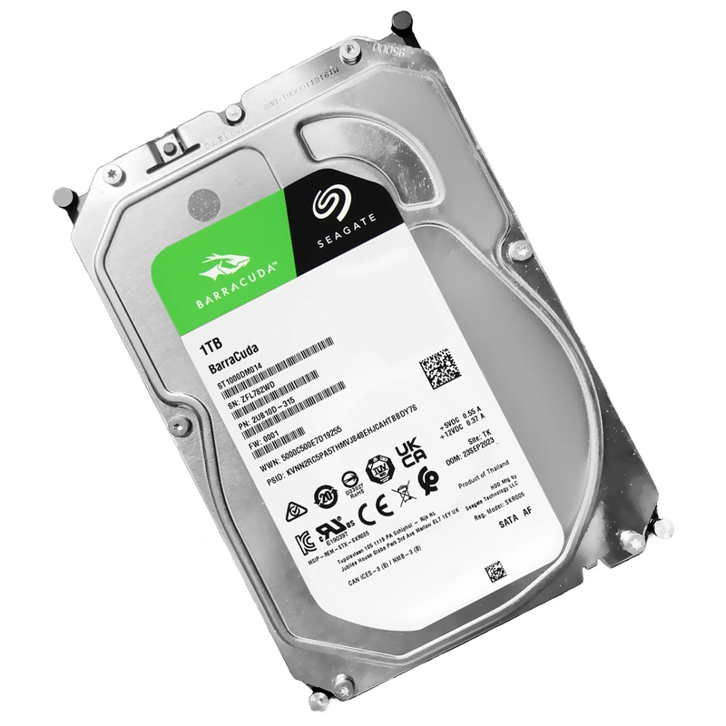 HD Seagate 1TB BarraCuda 3.5 SATA 3 - 6Gb/s ST1000DM014 - Imagem 2