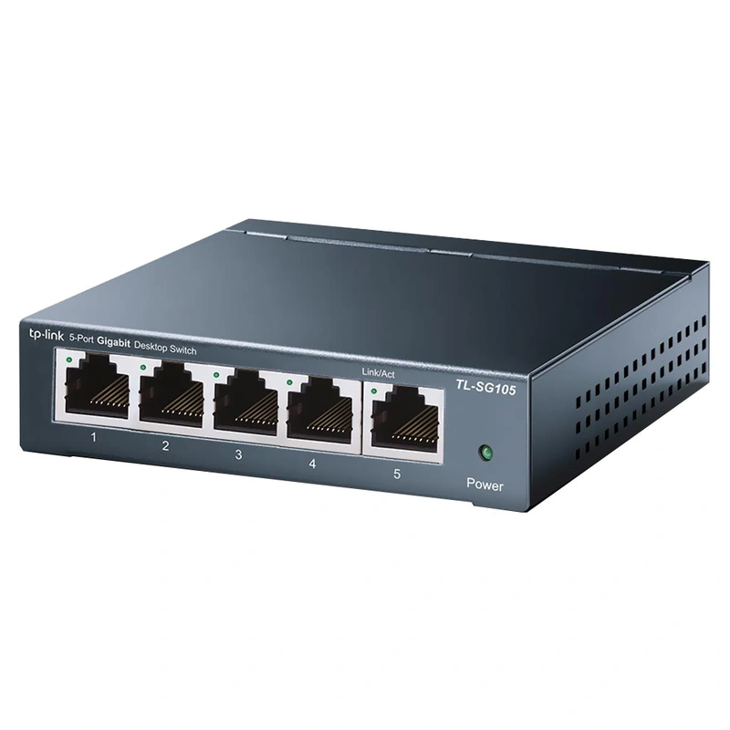 Hub Switch Tp-link TL-SG105 5 Portas - 101001000Mbps - Imagem 2