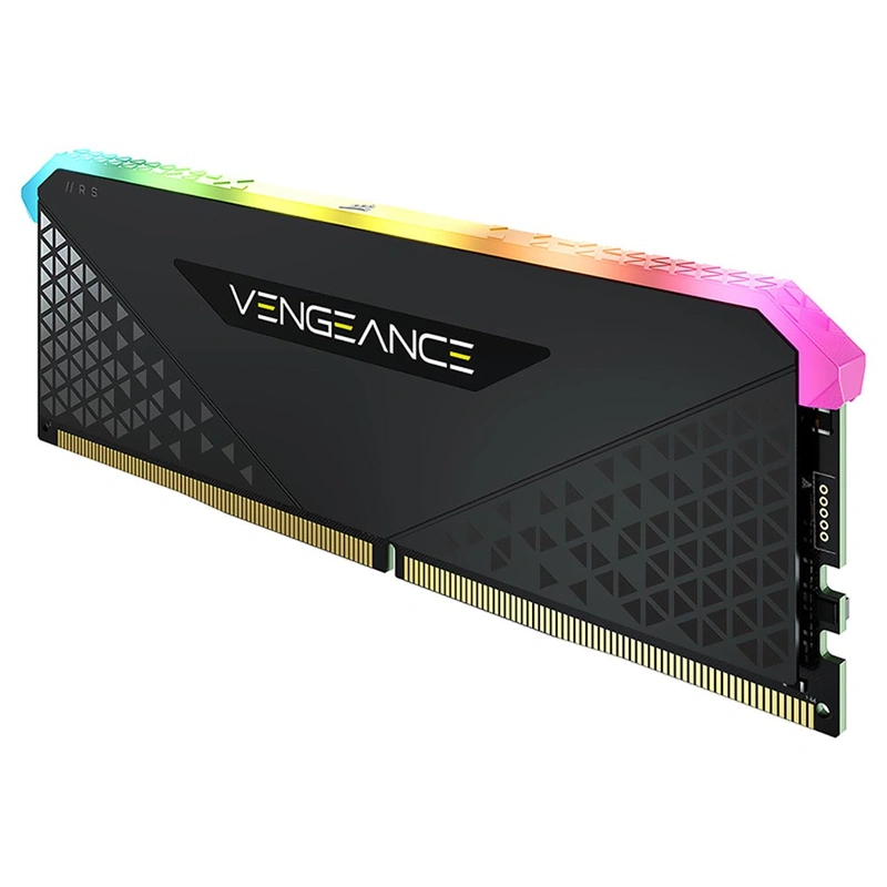 Memória RAM Corsair Vengeance RGB RS DDR4 16GB 3200MHz - Preto (CMG16GX4M1E3200C16) - Imagem 3