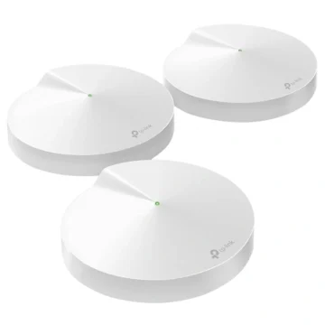 Roteador Tp-Link Deco M5 Whole Home Mesh Wi-Fi AC1300 Dual Band 2.4GHz 5GHz Branco (Kit 3)