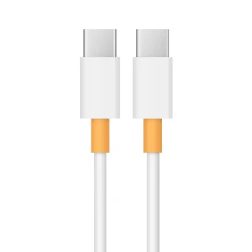 Cabo Xiaomi DC12WK-G USB-C Macho A USB-C Macho 1M - Branco USB-C a USB-C