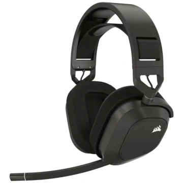 Fone Gamer Corsair HS80 Max Premium RGB Wireless - Steel Cinza (CA-9011295-NA)