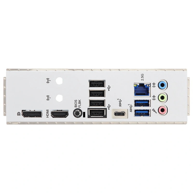 Placa Mãe ASRock B650M-HDVM.2 White Socket AM5 DDR5 AMD B650 Micro ATX - Imagem 3
