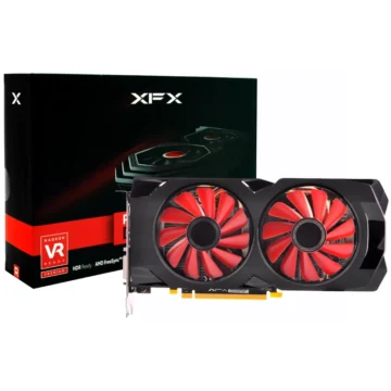 Placa de Vídeo XFX GTS 8GB RX580 GDDR5 - RX-580S85DD6 Radeon RX 580 True Clock: 1366MHz