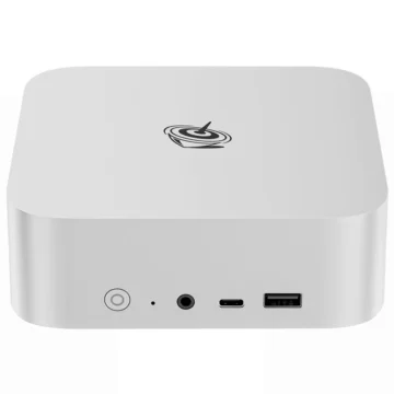 Mini PC Beelink SER9 AMD Ryzen 7 H 255 3.3GHz 24GB de RAM 1TB SSD Win11Pro Frost Prata